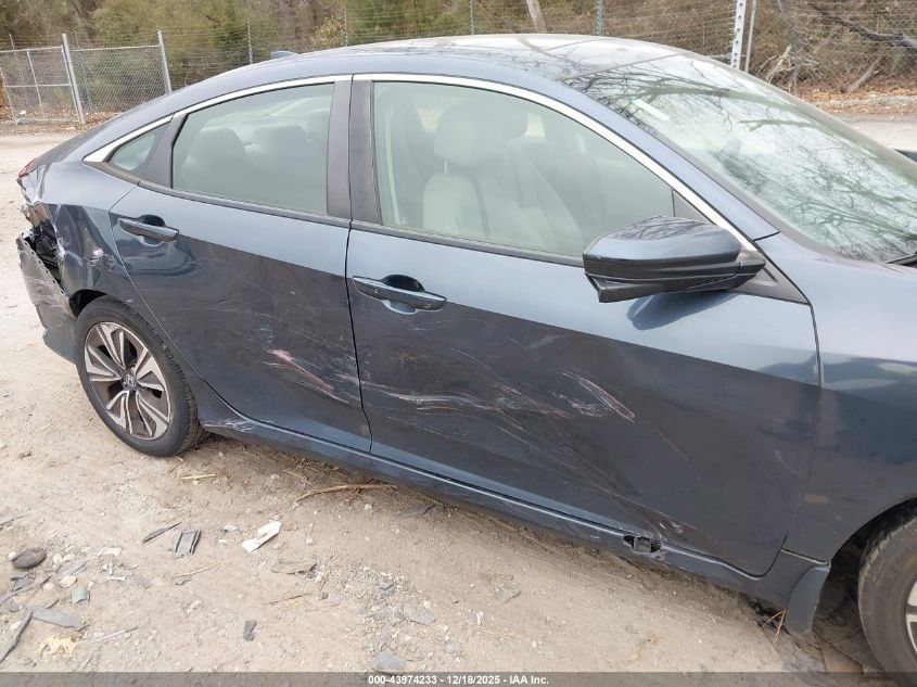 2018 Honda Civic Ex-T VIN: JHMFC1F38JX016589 Lot: 43974233