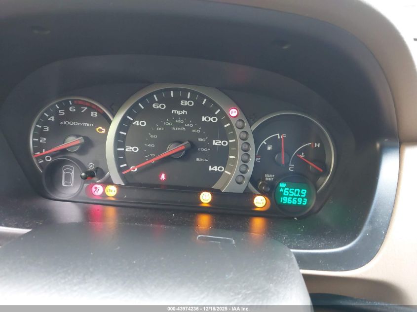 2005 Honda Pilot Lx VIN: 2HKYF18135H572288 Lot: 43974236