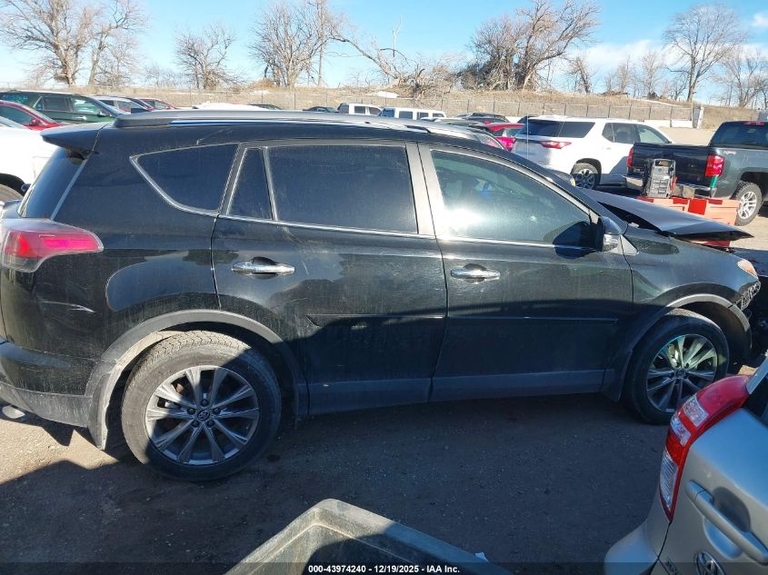 2017 Toyota Rav4 Limited VIN: 2T3DFREV2HW621787 Lot: 43974240