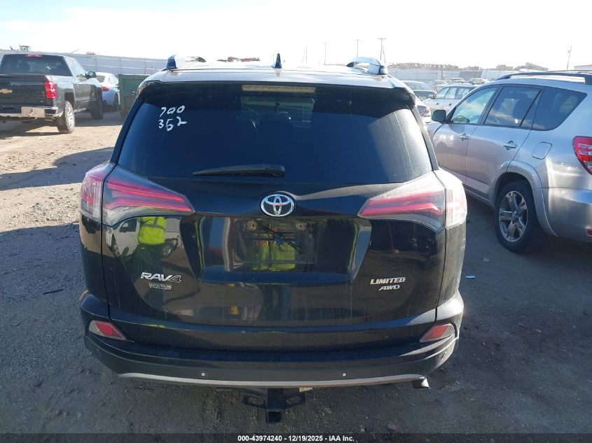 2017 Toyota Rav4 Limited VIN: 2T3DFREV2HW621787 Lot: 43974240