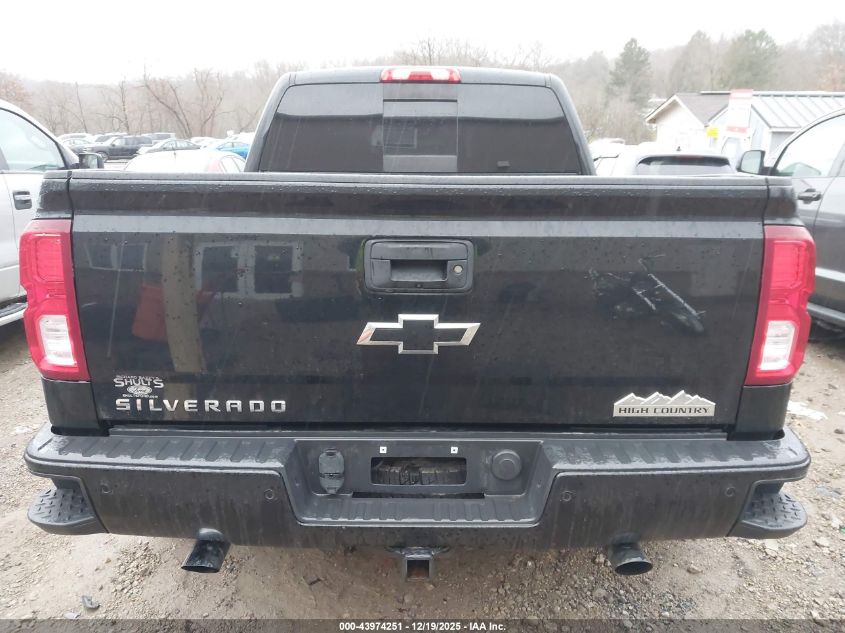 2017 Chevrolet Silverado 1500 High Country VIN: 3GCUKTEJ6HG185483 Lot: 43974251