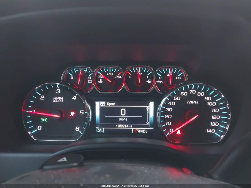 2017 Chevrolet Silverado 1500 High Country VIN: 3GCUKTEJ6HG185483 Lot: 43974251