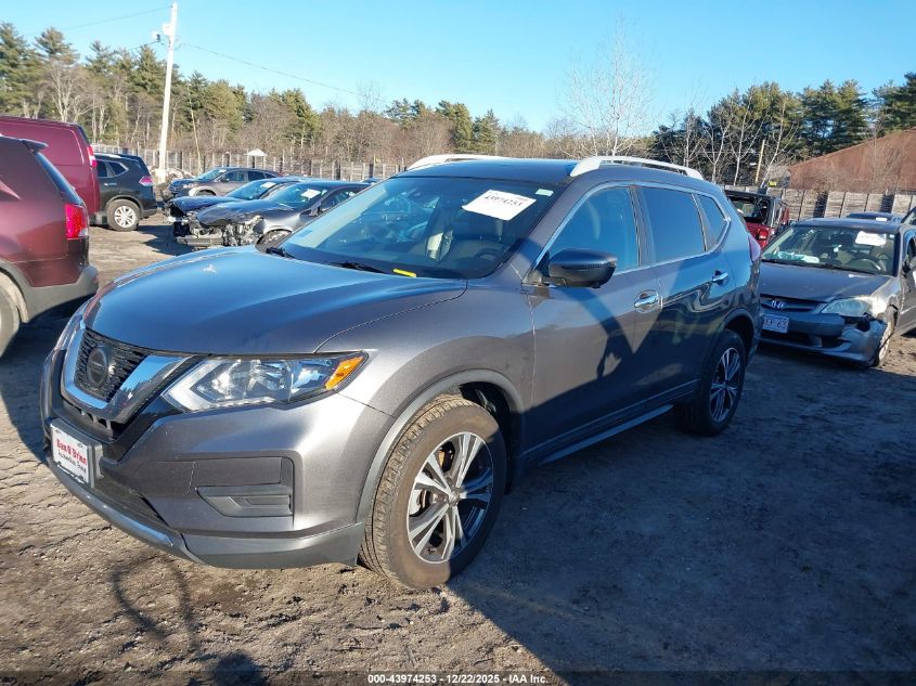 2019 Nissan Rogue Sv VIN: 5N1AT2MV1KC703455 Lot: 43974253