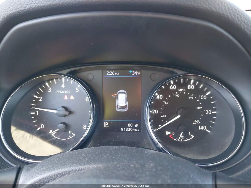 2019 Nissan Rogue Sv VIN: 5N1AT2MV1KC703455 Lot: 43974253