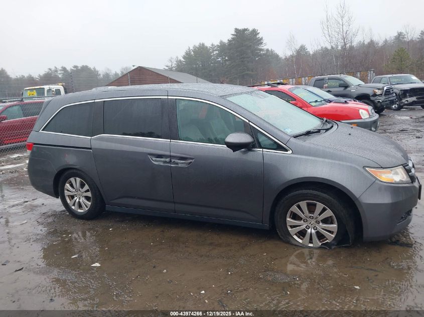 2016 Honda Odyssey Ex-L VIN: 5FNRL5H62GB162776 Lot: 43974266