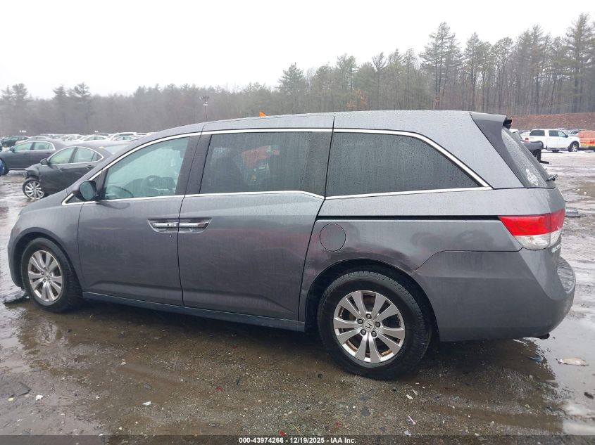 2016 Honda Odyssey Ex-L VIN: 5FNRL5H62GB162776 Lot: 43974266