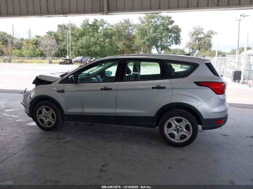 2019 Ford Escape S VIN: 1FMCU0F73KUA12253 Lot: 43974275
