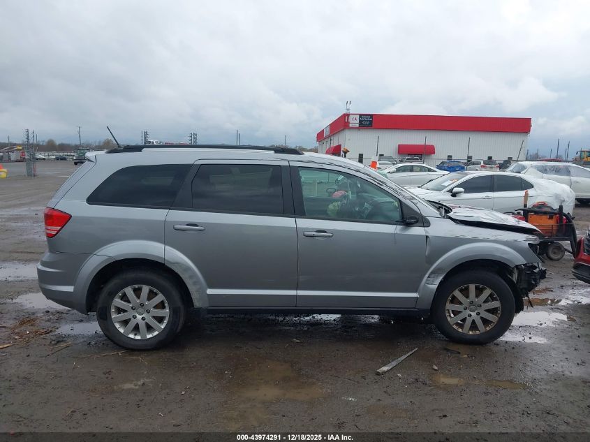 2017 Dodge Journey Se VIN: 3C4PDCABXHT522041 Lot: 43974291