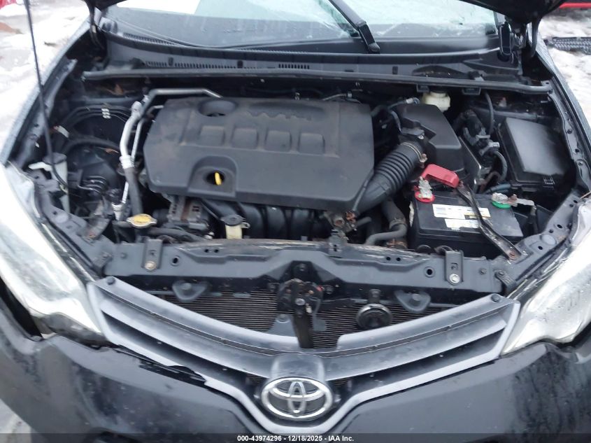 2015 Toyota Corolla Le VIN: 2T1BURHE7FC424050 Lot: 43974296