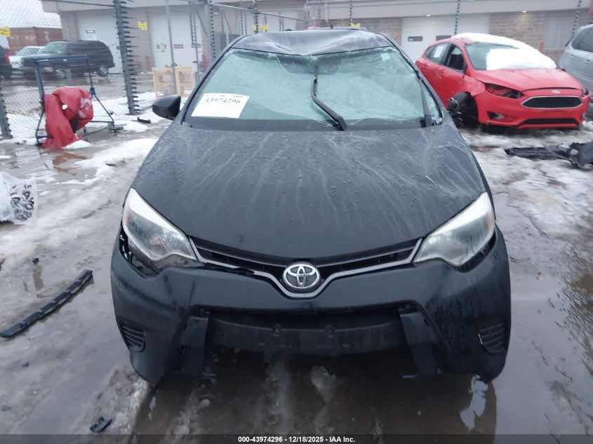 2015 Toyota Corolla Le VIN: 2T1BURHE7FC424050 Lot: 43974296
