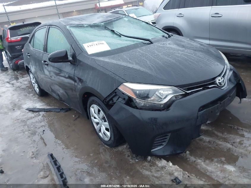 2015 Toyota Corolla Le VIN: 2T1BURHE7FC424050 Lot: 43974296