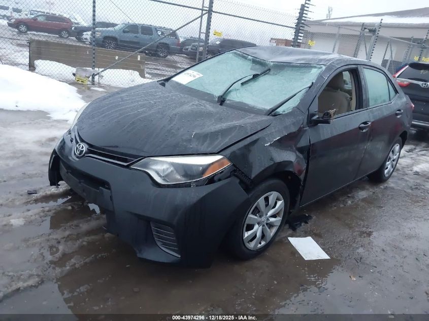 2015 Toyota Corolla Le VIN: 2T1BURHE7FC424050 Lot: 43974296