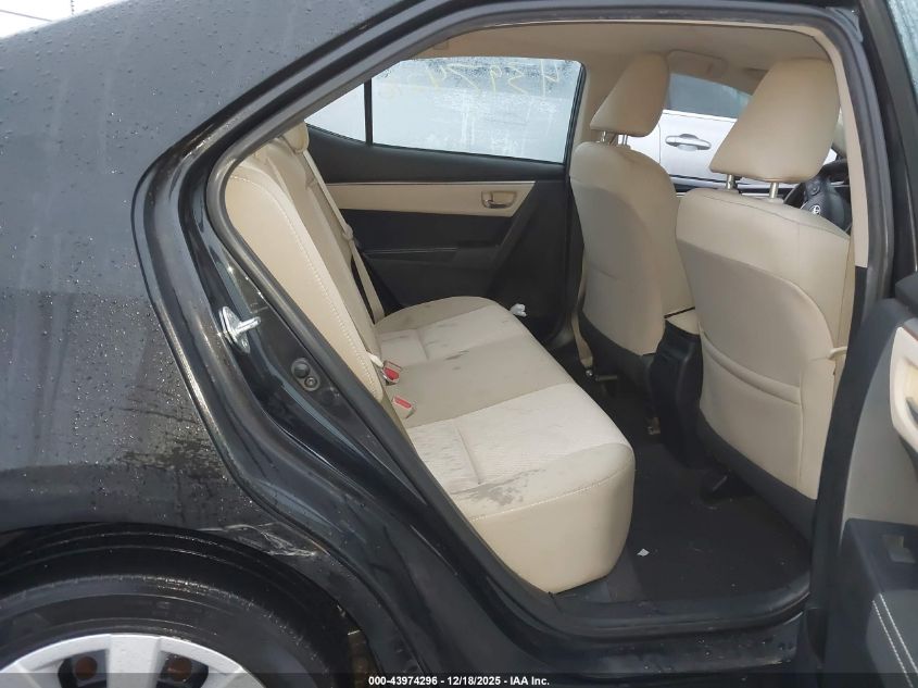 2015 Toyota Corolla Le VIN: 2T1BURHE7FC424050 Lot: 43974296