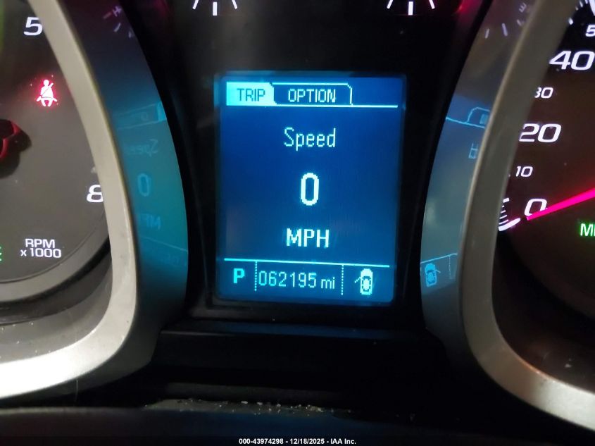 2014 Chevrolet Equinox Ltz VIN: 2GNFLDE32E6265293 Lot: 43974298