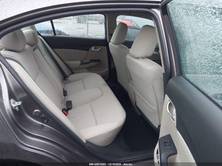 2014 Honda Civic Ex VIN: 19XFB2F85EE222450 Lot: 43974303