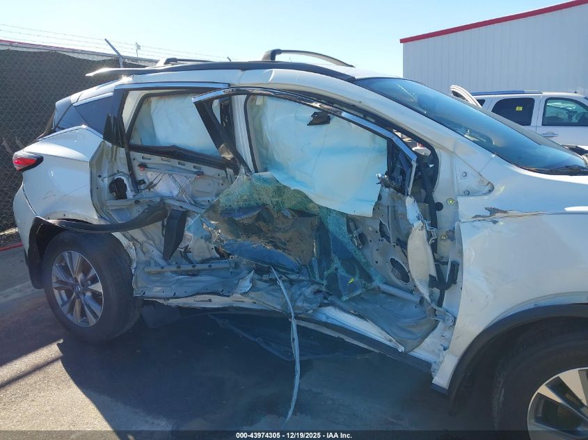 2018 Nissan Murano Sv VIN: 5N1AZ2MG1JN129202 Lot: 43974305