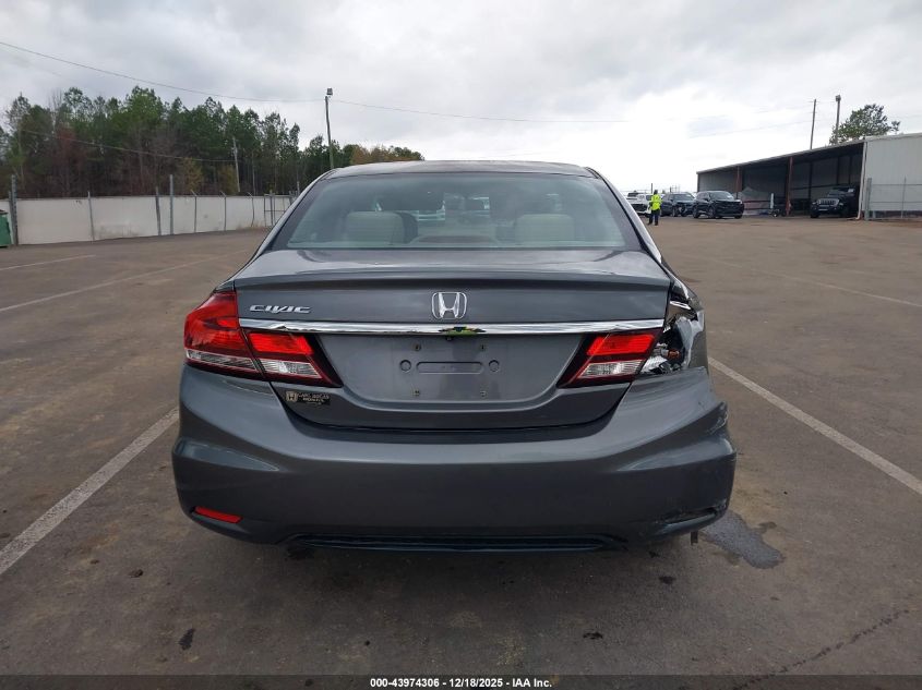 2013 Honda Civic Lx VIN: 19XFB2F58DE060124 Lot: 43974306
