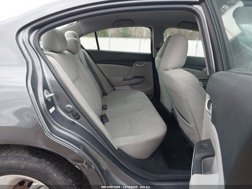 2013 Honda Civic Lx VIN: 19XFB2F58DE060124 Lot: 43974306