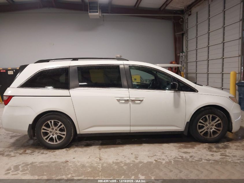 2012 Honda Odyssey Ex-L VIN: 5FNRL5H62CB033690 Lot: 43974309