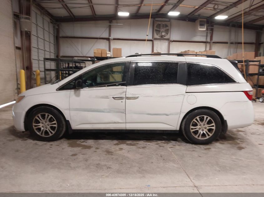 2012 Honda Odyssey Ex-L VIN: 5FNRL5H62CB033690 Lot: 43974309