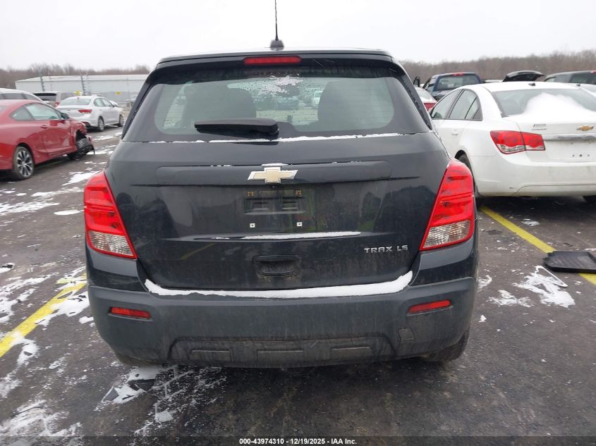 2016 Chevrolet Trax 1Ls VIN: KL7CJKSBXGB742311 Lot: 43974310