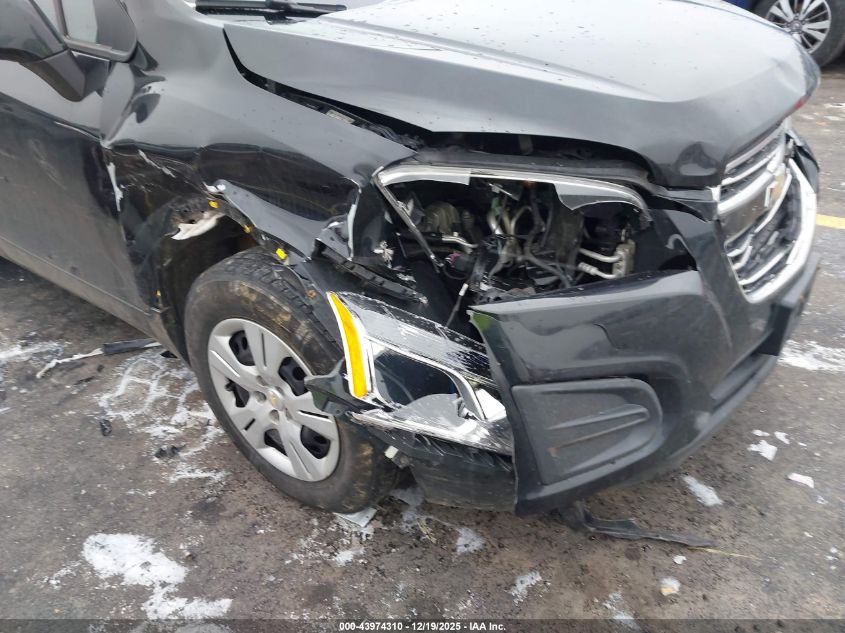 2016 Chevrolet Trax 1Ls VIN: KL7CJKSBXGB742311 Lot: 43974310