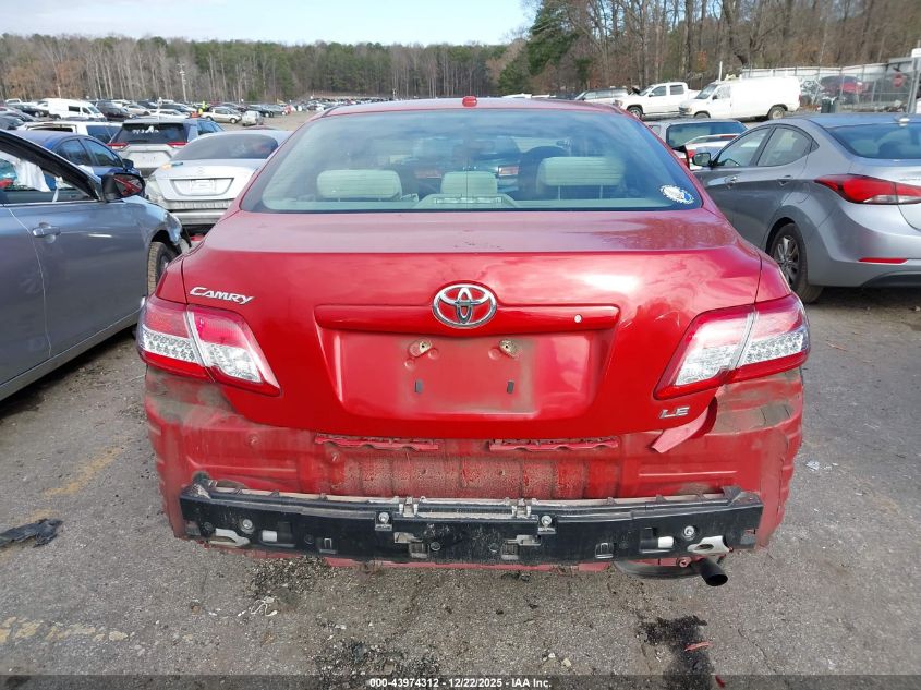 2010 Toyota Camry Le VIN: 4T4BF3EK0AR071522 Lot: 43974312