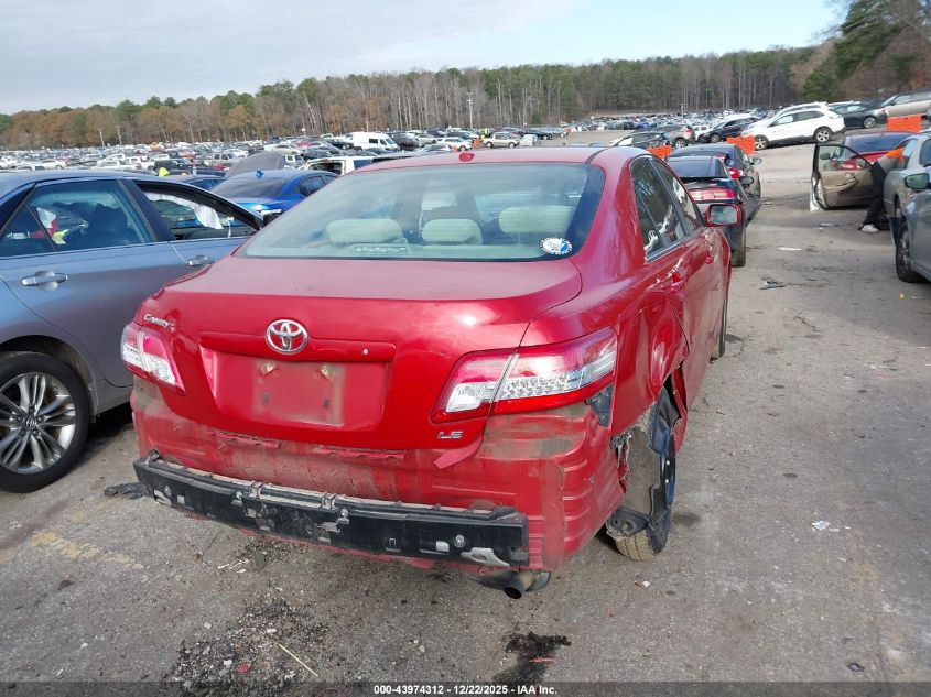 2010 Toyota Camry Le VIN: 4T4BF3EK0AR071522 Lot: 43974312