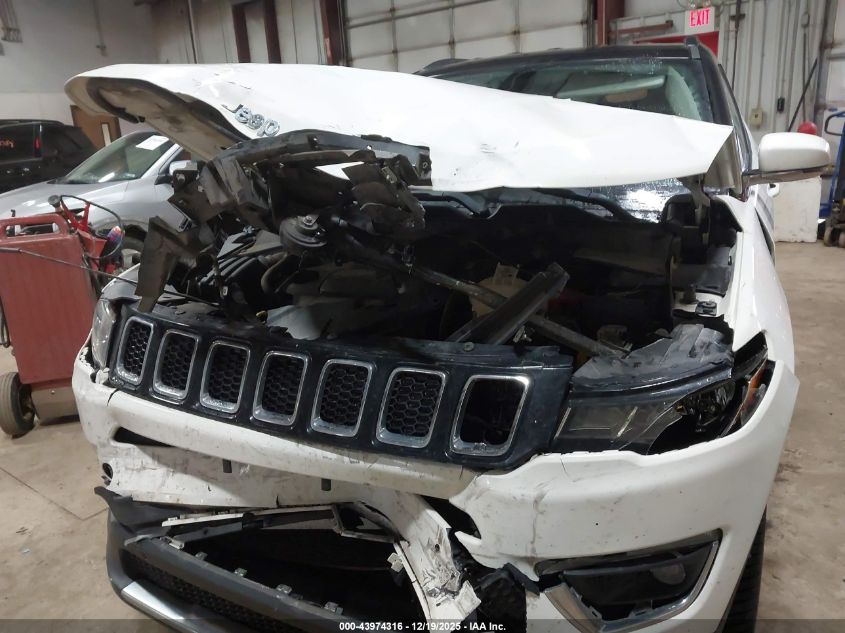 2019 Jeep Compass Limited 4X4 VIN: 3C4NJDCBXKT673956 Lot: 43974316