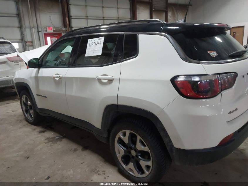 2019 Jeep Compass Limited 4X4 VIN: 3C4NJDCBXKT673956 Lot: 43974316