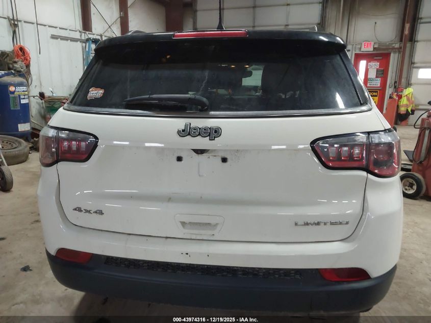 2019 Jeep Compass Limited 4X4 VIN: 3C4NJDCBXKT673956 Lot: 43974316