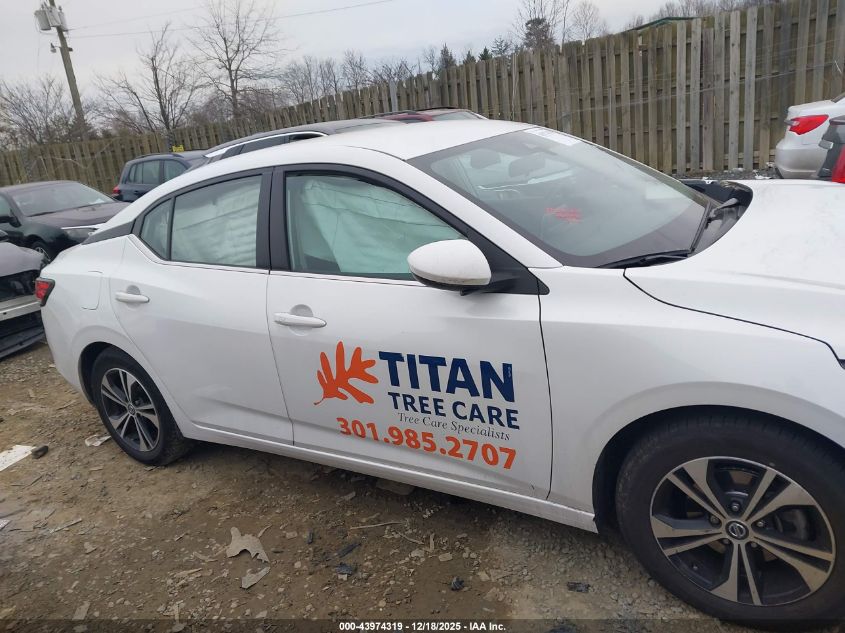 2023 Nissan Sentra Sv Xtronic Cvt VIN: 3N1AB8CV5PY276519 Lot: 43974319