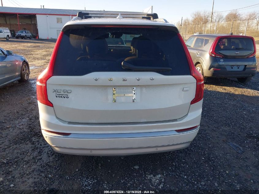 2022 Volvo Xc90 Recharge Plug-In Hybrid T8 Inscription Extended Range 6P VIN: YV4H60CL2N1847169 Lot: 43974324