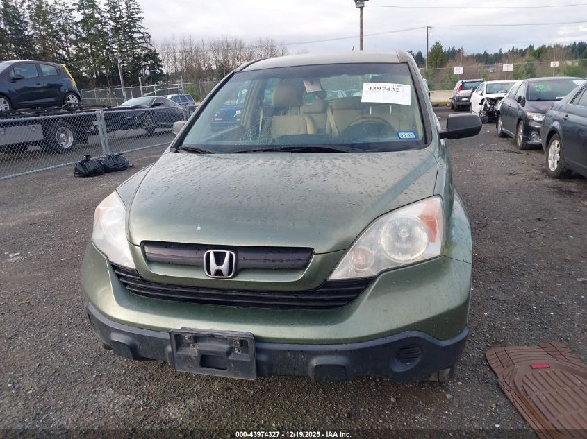 2009 Honda Cr-V Lx VIN: 5J6RE38359L014989 Lot: 43974327