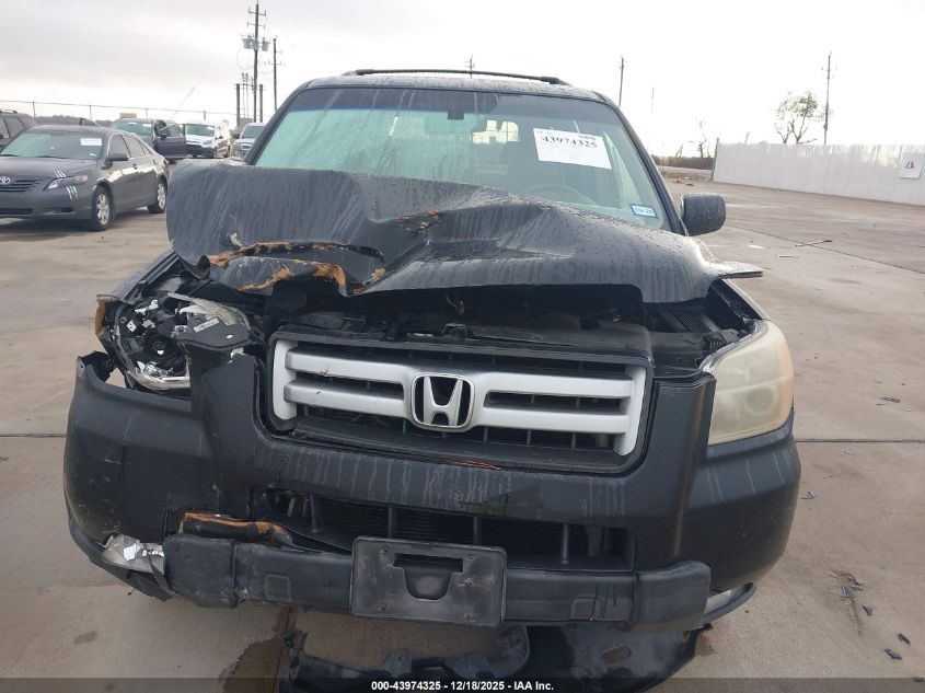 2007 Honda Pilot Ex-L VIN: 5FNYF28647B003677 Lot: 43974325