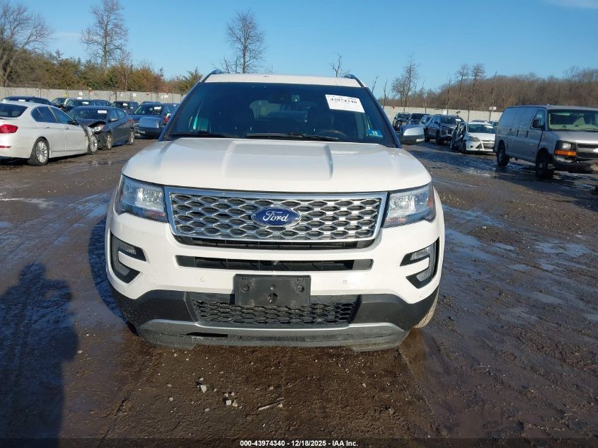 2017 Ford Explorer Platinum VIN: 1FM5K8HT2HGA11707 Lot: 43974340