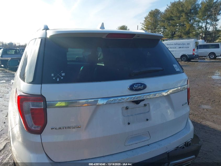 2017 Ford Explorer Platinum VIN: 1FM5K8HT2HGA11707 Lot: 43974340