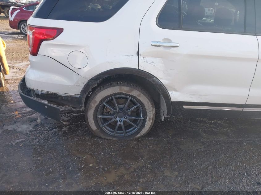 2017 Ford Explorer Platinum VIN: 1FM5K8HT2HGA11707 Lot: 43974340