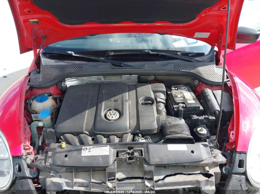 2014 Volkswagen Beetle 2.5L Entry VIN: 3VWFP7ATXEM611114 Lot: 43974345