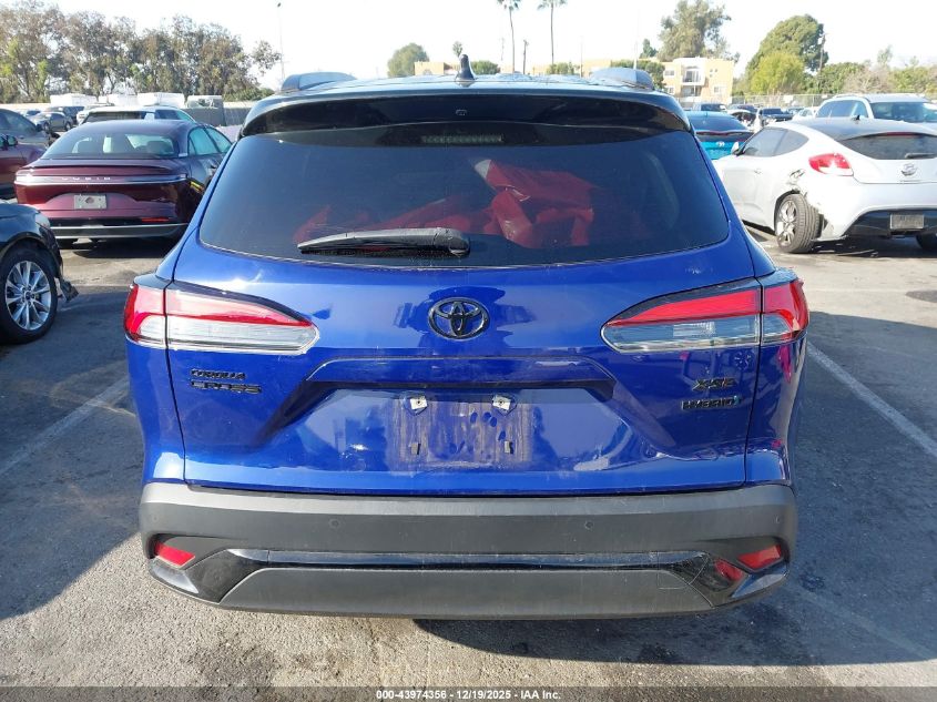 2024 Toyota Corolla Cross Hybrid Xse VIN: 7MUFBABG4RV017226 Lot: 43974356