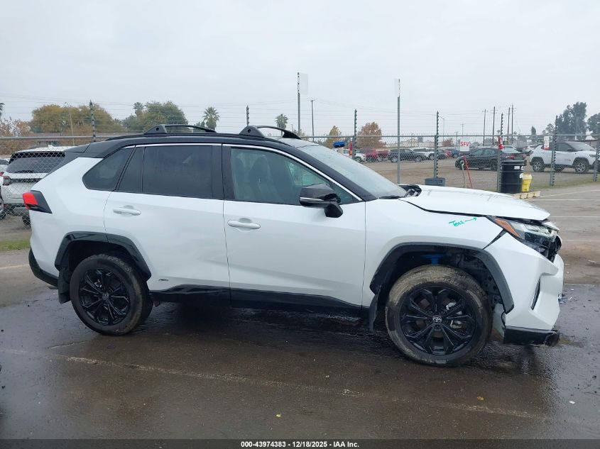 2024 Toyota Rav4 Hybrid Xse VIN: 2T3E6RFV1RW070420 Lot: 43974383