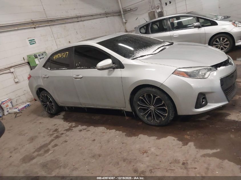 2014 Toyota Corolla S Plus VIN: 2T1BURHE2EC214096 Lot: 43974387