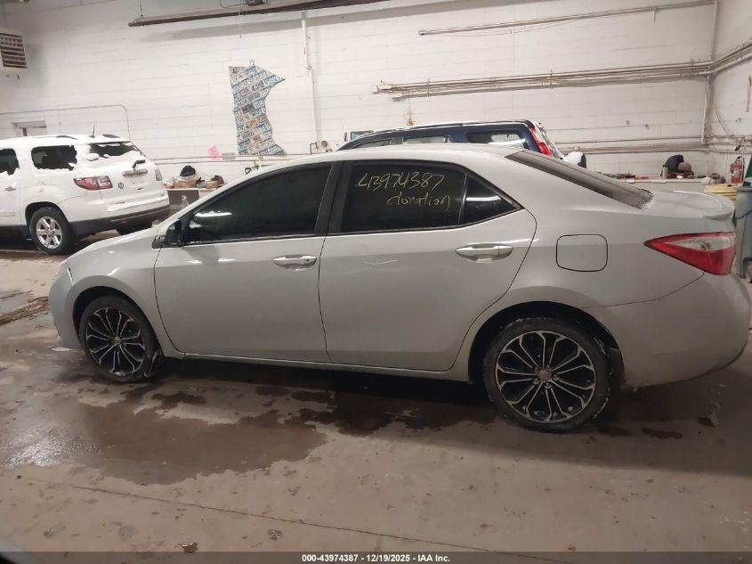 2014 Toyota Corolla S Plus VIN: 2T1BURHE2EC214096 Lot: 43974387