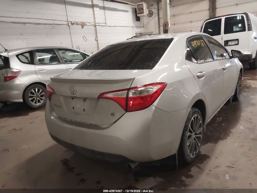 2014 Toyota Corolla S Plus VIN: 2T1BURHE2EC214096 Lot: 43974387