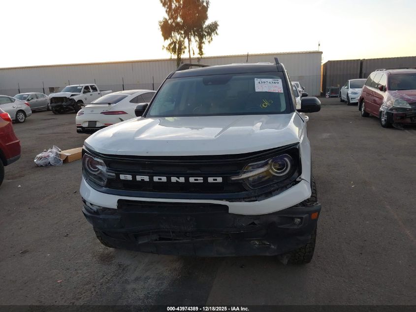 2021 Ford Bronco Sport Outer Banks VIN: 3FMCR9C63MRB14065 Lot: 43974389