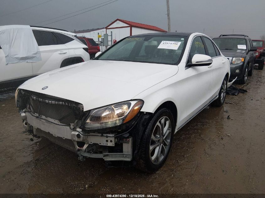 2016 Mercedes-Benz C 300 4Matic VIN: 55SWF4KB1GU103713 Lot: 43974390