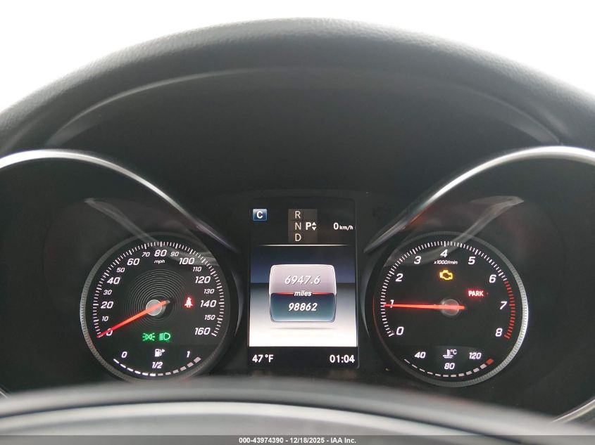 2016 Mercedes-Benz C 300 4Matic VIN: 55SWF4KB1GU103713 Lot: 43974390