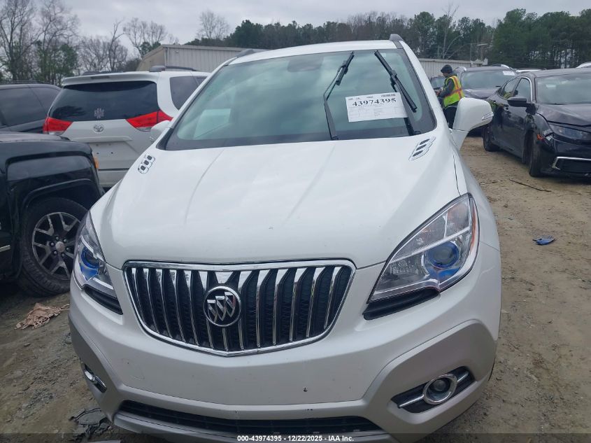 2015 Buick Encore Leather VIN: KL4CJCSB6FB254104 Lot: 43974395