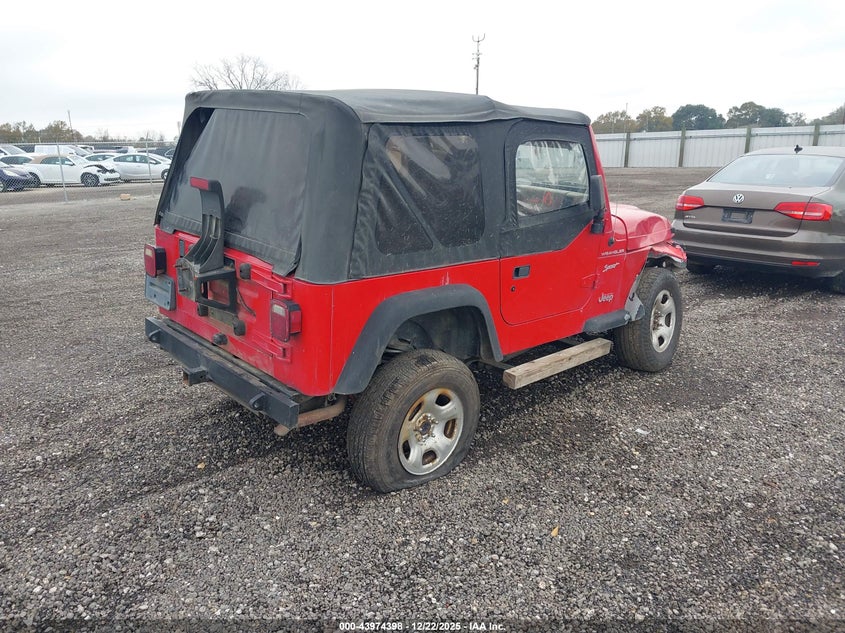 2002 Jeep Wrangler Sport