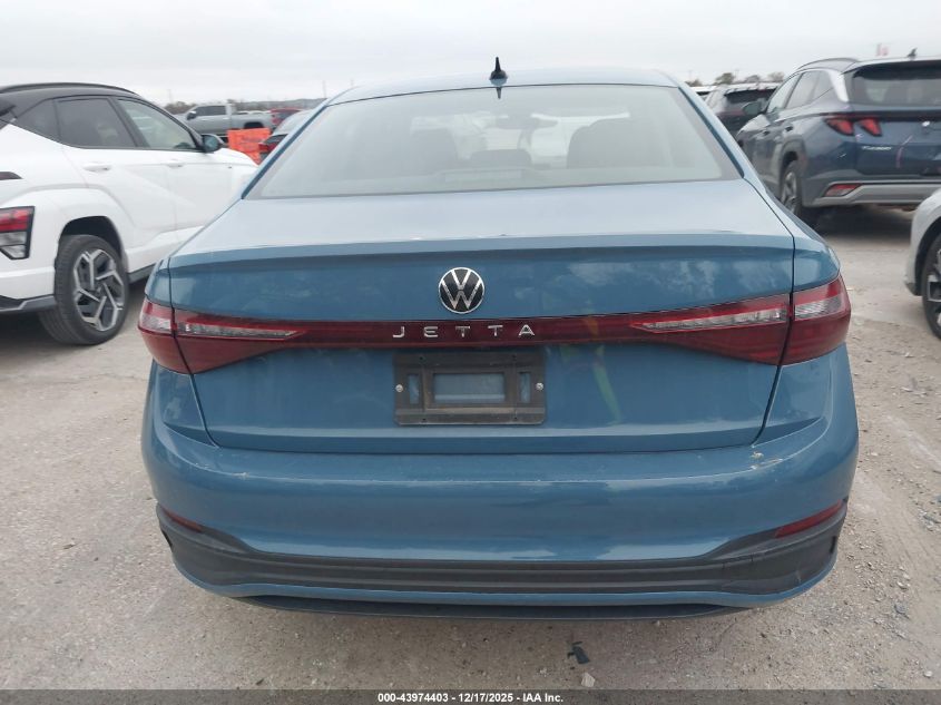 2025 Volkswagen Jetta 1.5T S VIN: 3VW5X7BUXSM028699 Lot: 43974403